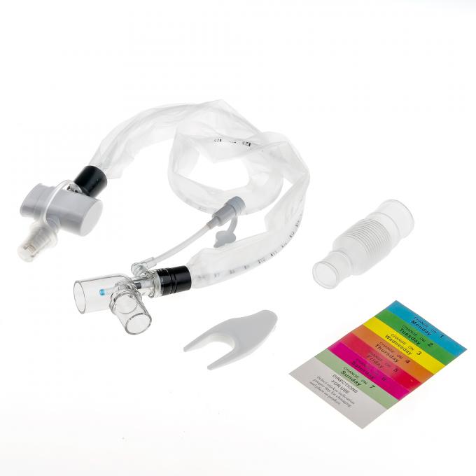 Nhẫn mã hóa màu sắc Endotracheal loại vật liệu tiêu thụ y tế Khối hút kín Thiết kế đơn giản 16Fr 600mm 0