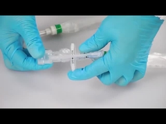 Y Piece 72H Push Switch Catheter hút kín