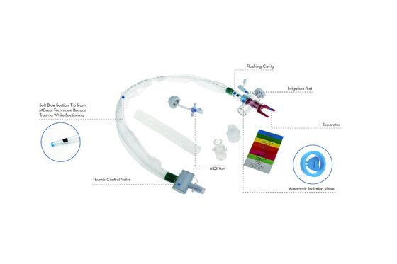 Giá tốt. Hệ thống hút kín dùng một lần cho ống nội khí quản Thiết bị y tế Loại T Tự động xả 72 giờ trực tuyến