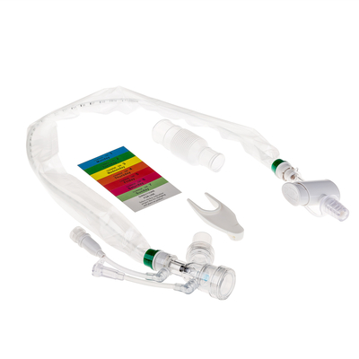 Giá tốt. PVC vật liệu hệ thống hút kín ((Y-Piece) 24h Tracheostomy 14Fr 300mm cho quản lý đường hô hấp trực tuyến