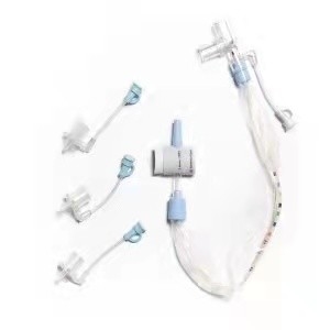Giá tốt. Hệ thống PVC Khóa ống hút Tiểu loại trẻ em kích thước 8fr Nhẫn có mã màu với đầu nối MDI trực tuyến