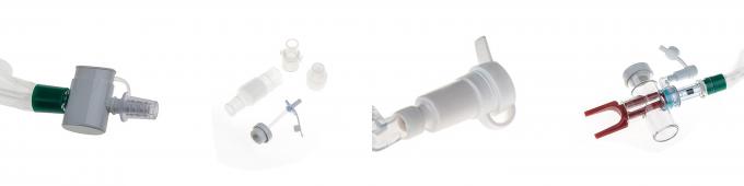 Thiết bị y tế T-Piece ống hút kín 72 giờ ISO FDA CE 0