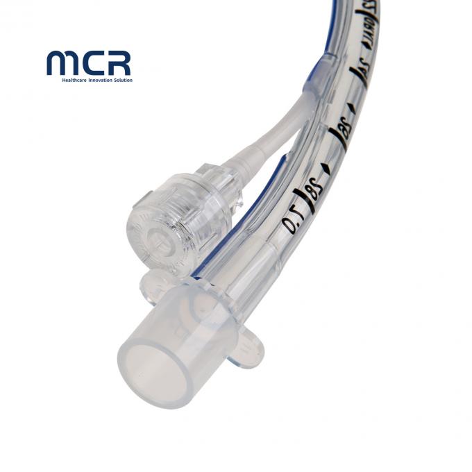 8.0mm ID Video Channel Camera ET Tube với PU Cuff 1