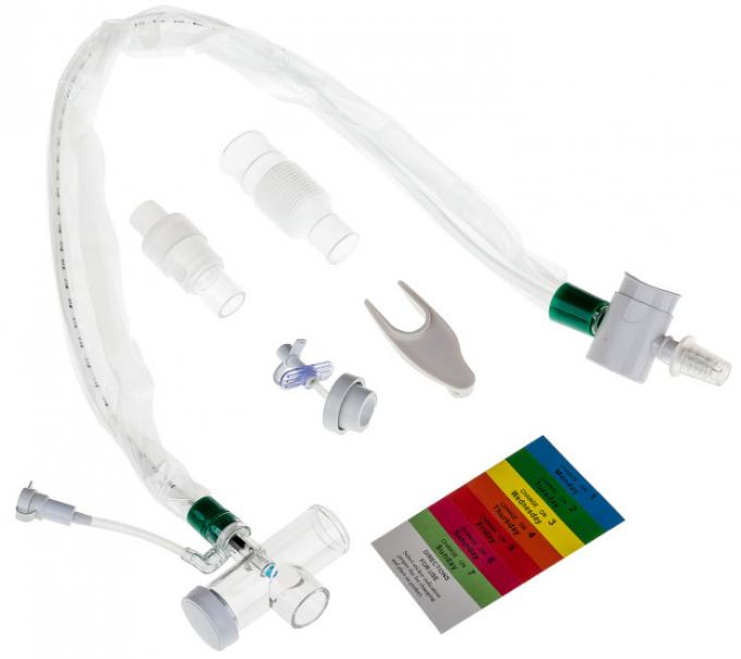 Đồng thời thông gió ống hút kín Kích thước 8Fr Hệ thống hút kín Sản phẩm y tế 0
